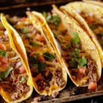 Crispy Baked Beef Tacos