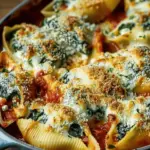 Spinach and Ricotta Stuffed Shells Recipe