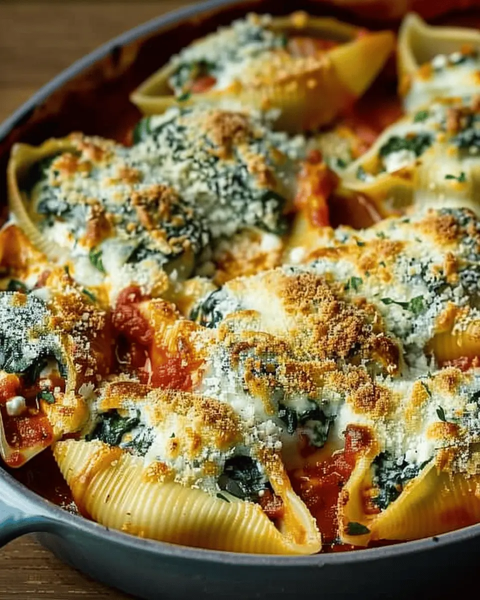 Spinach and Ricotta Stuffed Shells Recipe – A Cozy Comfort Dish