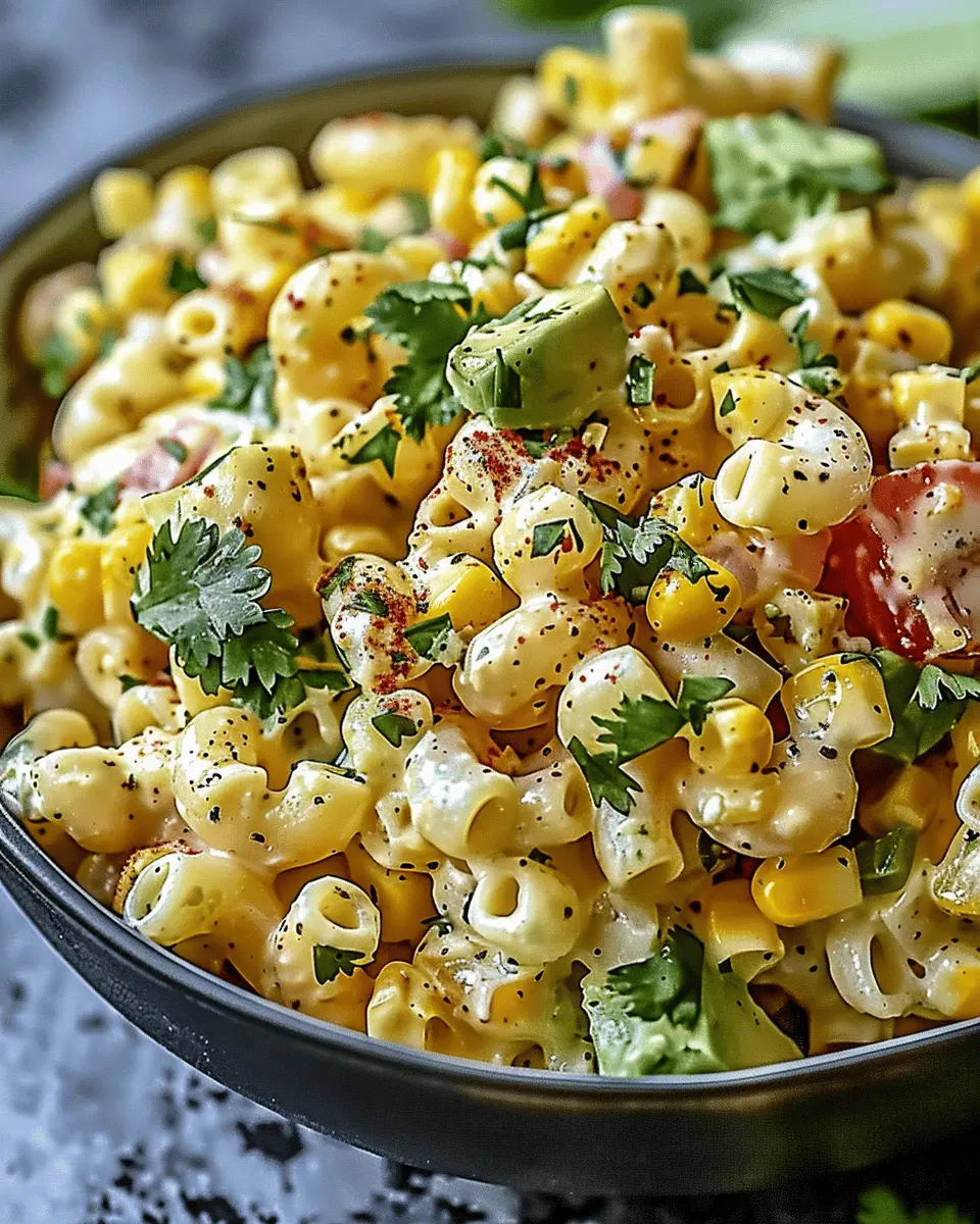 Mexican Street Corn Pasta Salad: A Must-Try, Easy Delight