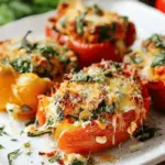 Tuscan Ricotta Stuffed Peppers