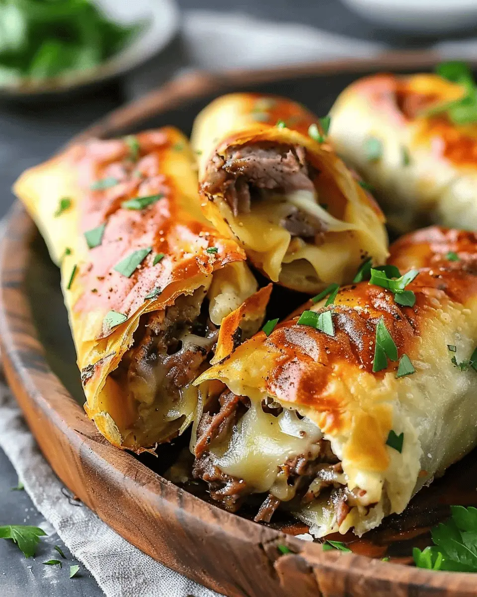 Keto Philly Cheesesteak Rolls: Easy, Tasty Twist with Turkey Bacon