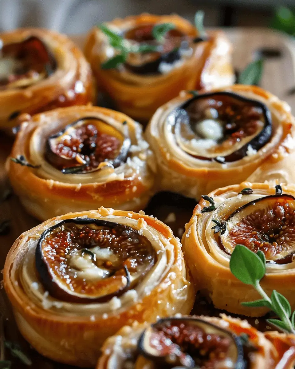 Fig and Goat Cheese Pinwheels Recipe for Easy Entertaining