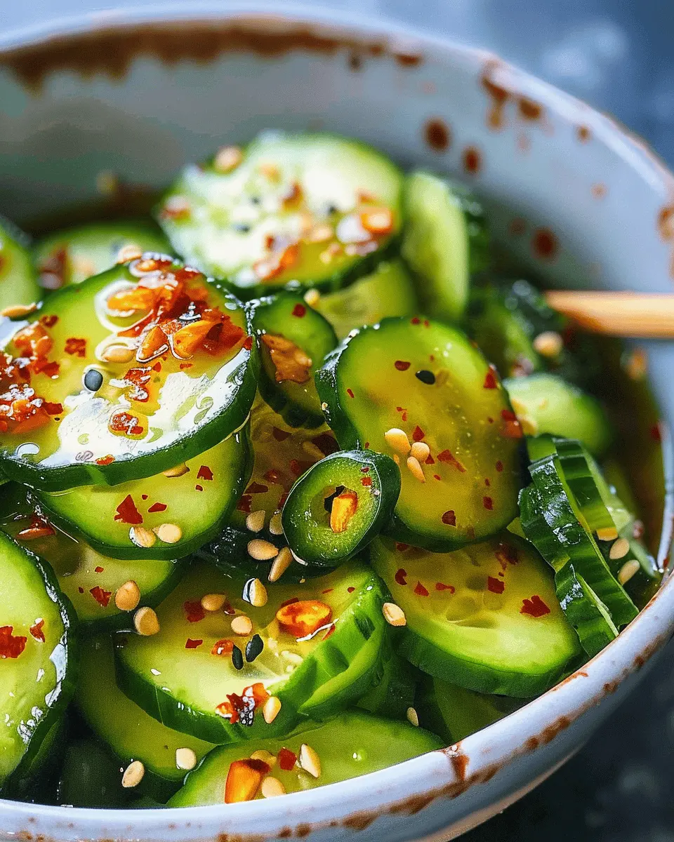 Easy Asian Cucumber Salad: Refreshing Crunch You’ll Love