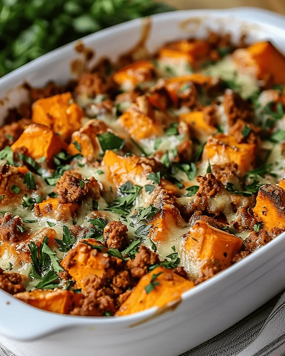 Ground Turkey Sweet Potato Bake: The Easy Weeknight Winner