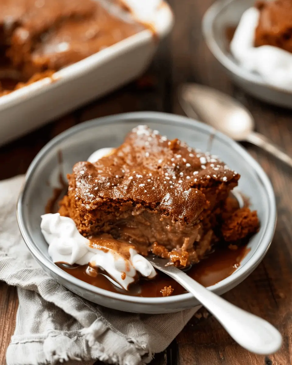 Gingerbread Pudding Cake: A Cozy, Indulgent Holiday Delight