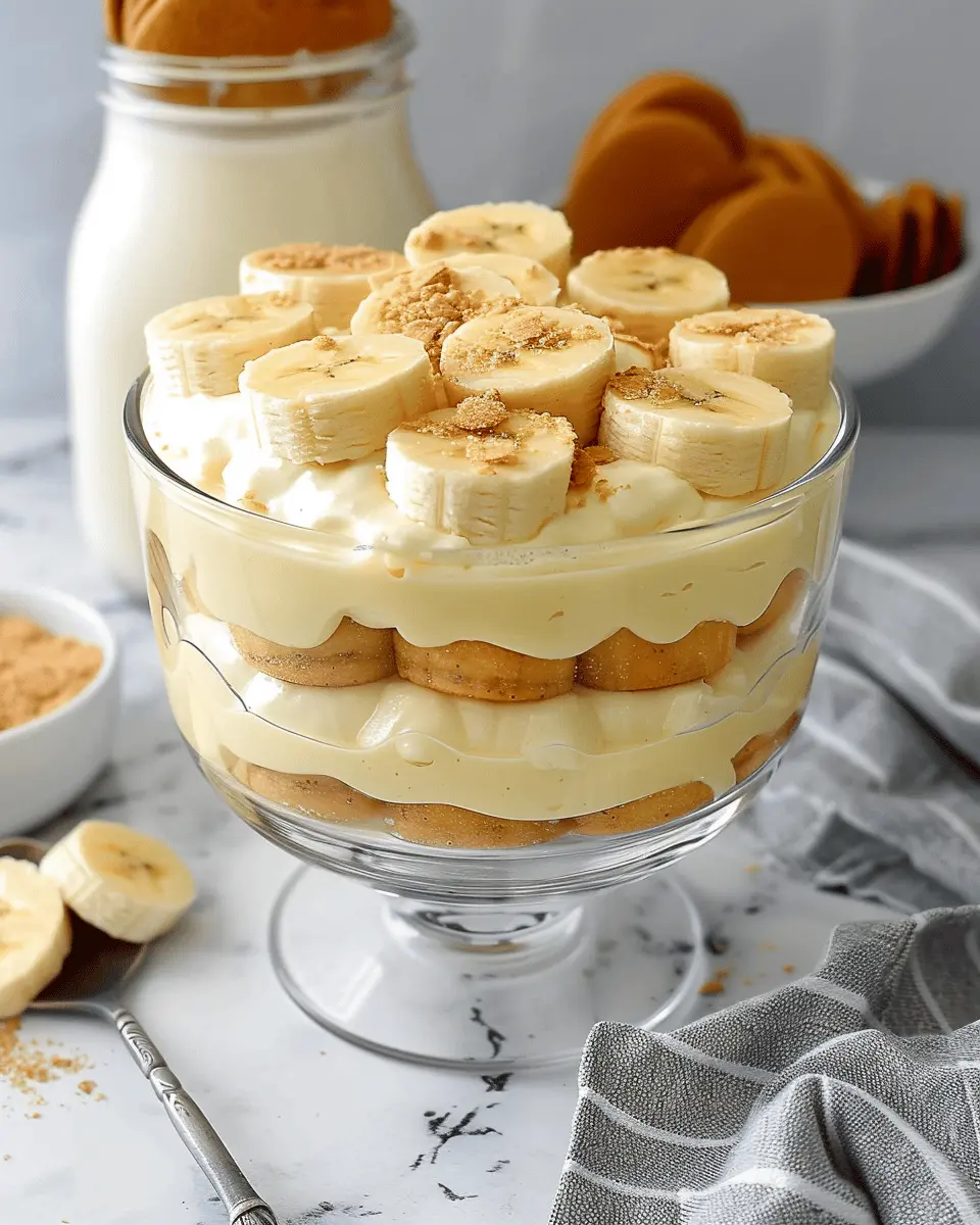 Easy Banana Pudding with Vanilla Wafers: A Delightful Treat at Home