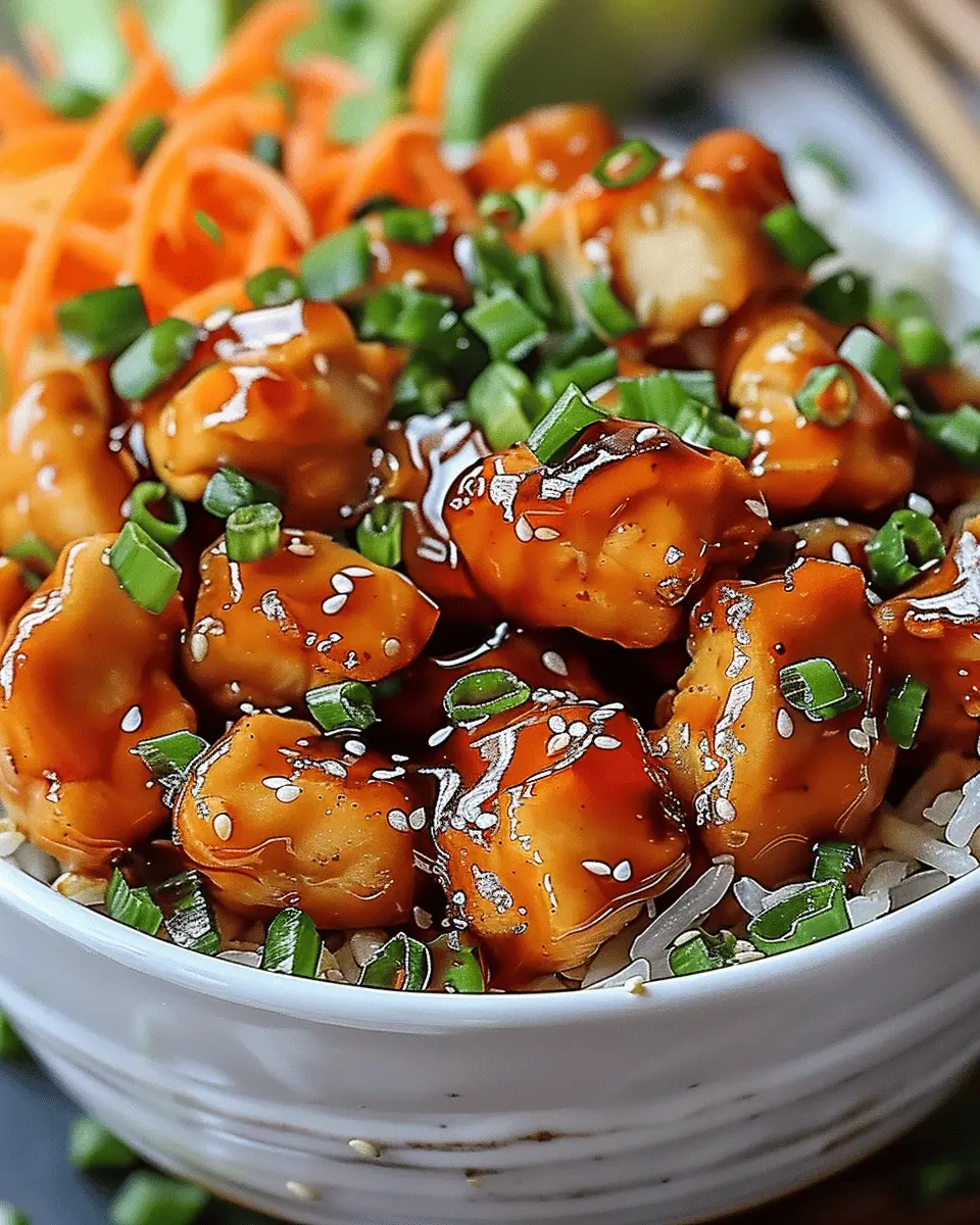 Hot Honey Chicken Bowl: A Spicy, Scrumptious Dinner Delight