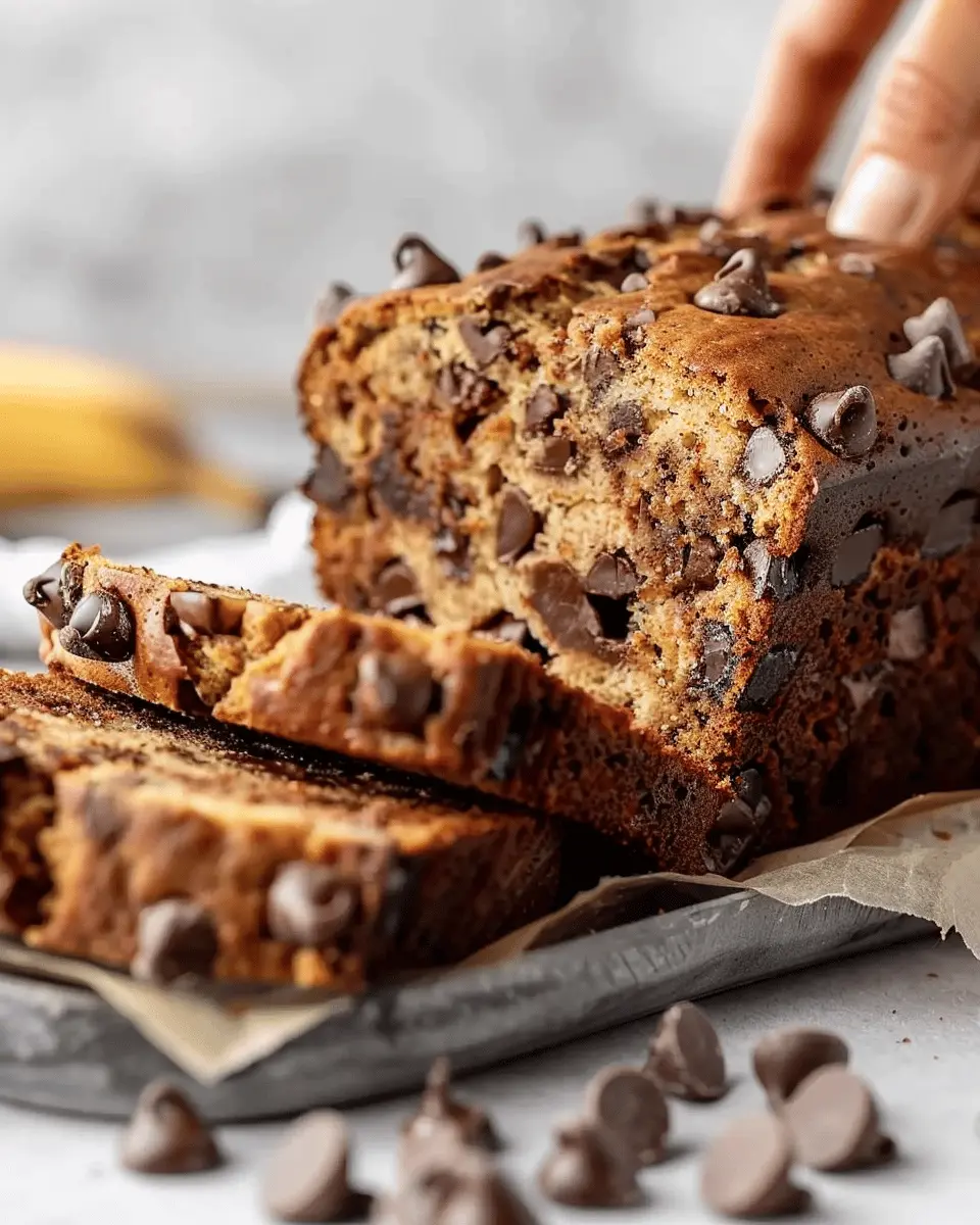Super Moist Chocolate Chip Banana Bread Recipe You’ll Love