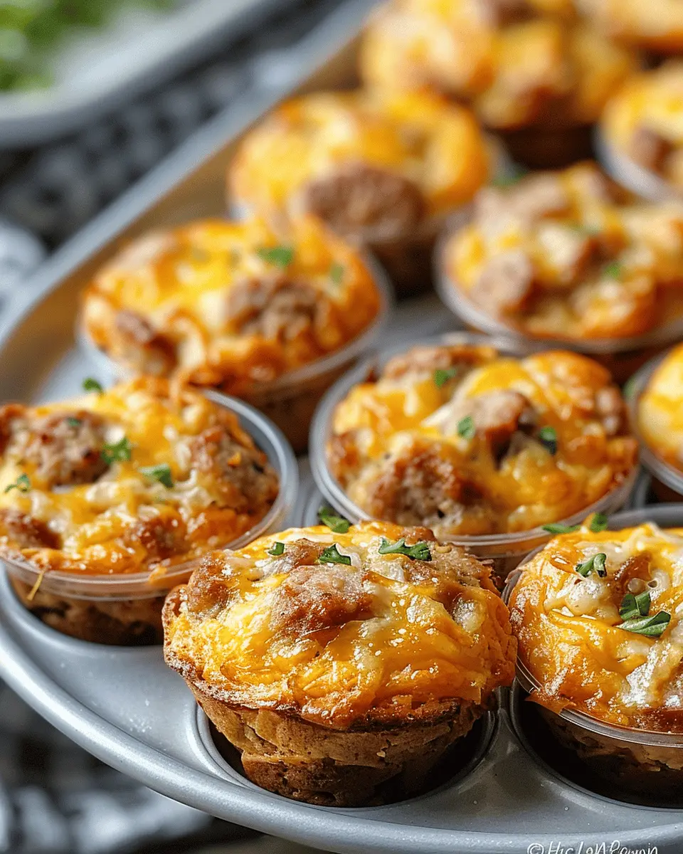 High-Protein Pancake Sausage Mini Muffins: Easy and Delicious Breakfast Treats