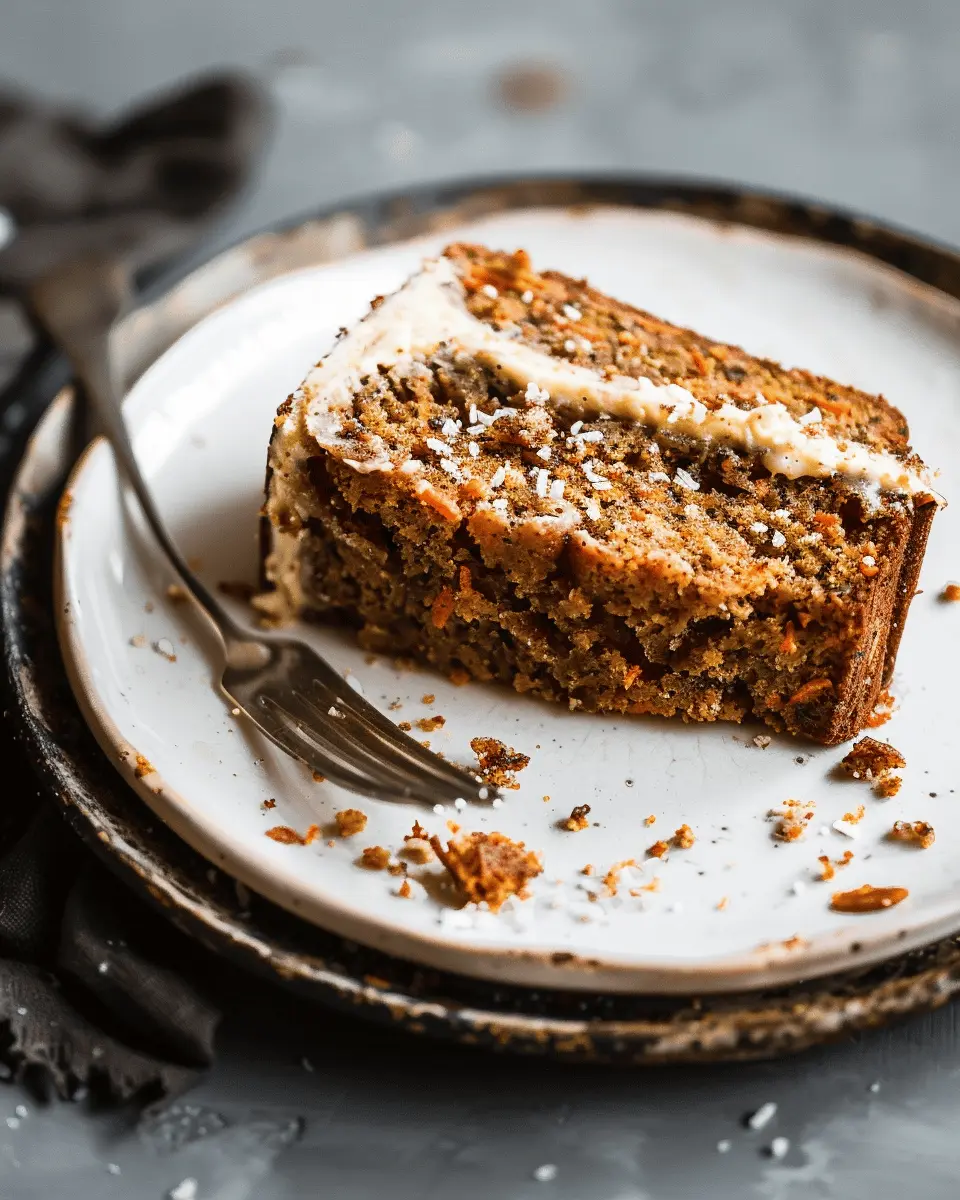 Healthier Carrot Cake Banana Bread with Delightful Cream Cheese Frosting