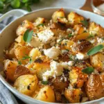 Baked Feta Potatoes