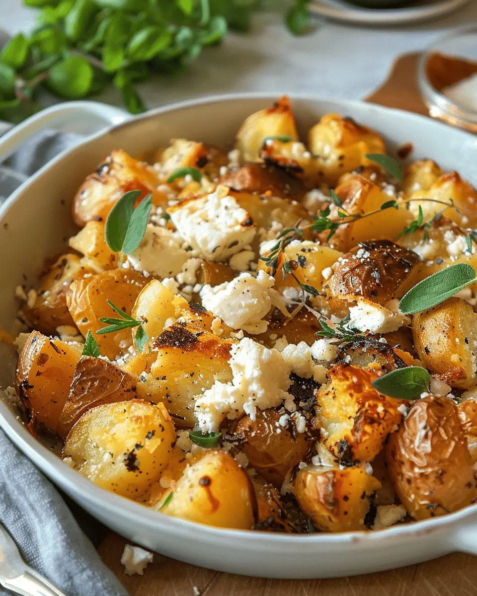 Baked Feta Potatoes: Indulgent Comfort Food You’ll Love