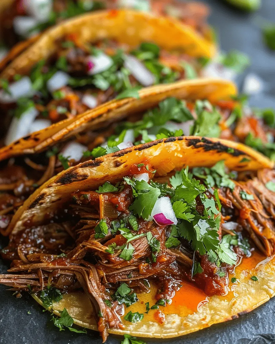 Crock Pot Birria Tacos: A Spicy Easy Treat for Family Gatherings