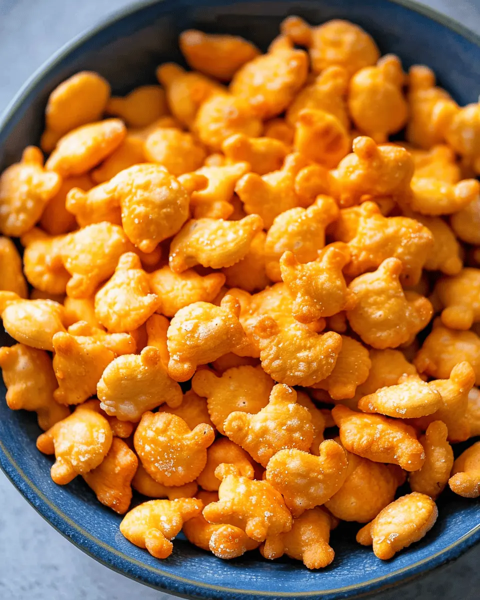 Homemade Goldfish Crackers: Easy Snack that Makes Family Smiles