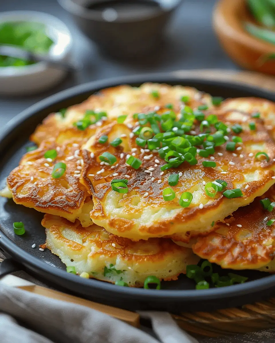 Korean Potato Cheese Pancakes: Irresistibly Cheesy and Easy to Make
