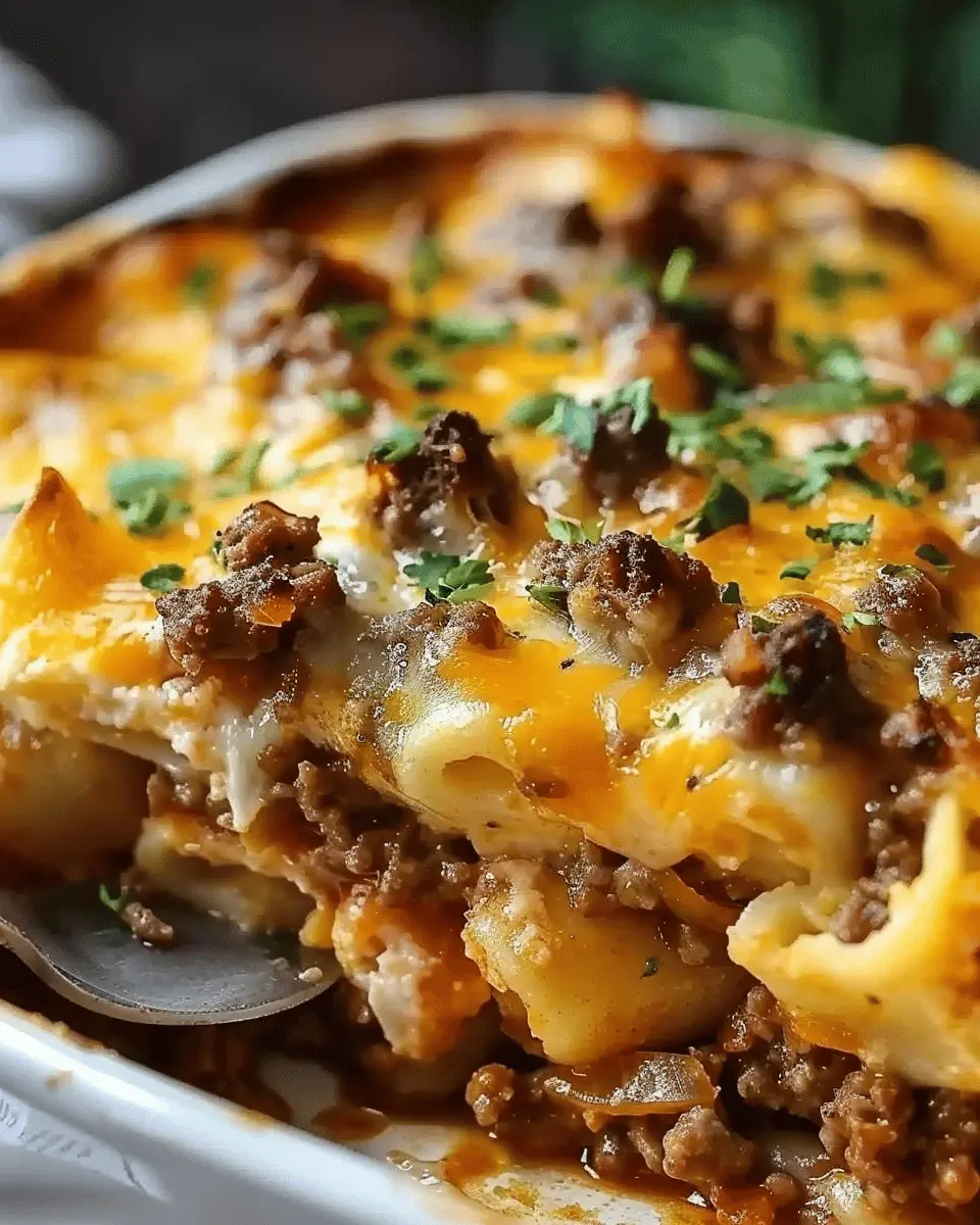 Hobo Casserole Recipe: Easy Ground Beef Delight with Turkey Bacon