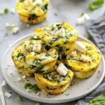 Quick & Healthy Egg Muffins with Spinach and Feta