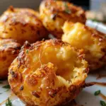 Crispy Mashed Potato Cheese Puffs