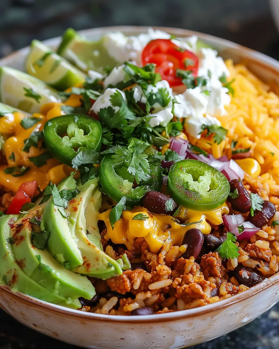 Perfect Taco Rice Bowl: Master the Flavor with Turkey Bacon Tonight