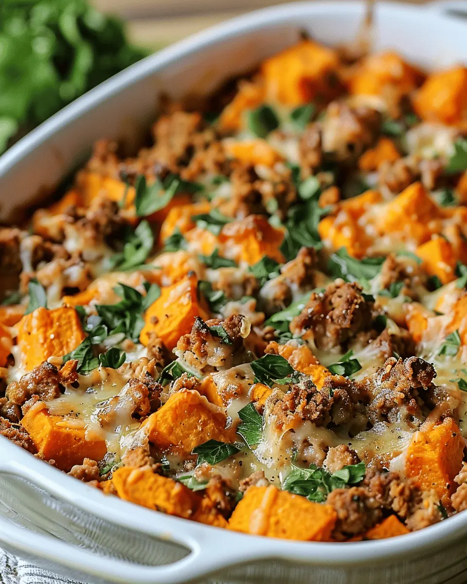 Ground Turkey Sweet Potato Bake: The Easy Weeknight Winner