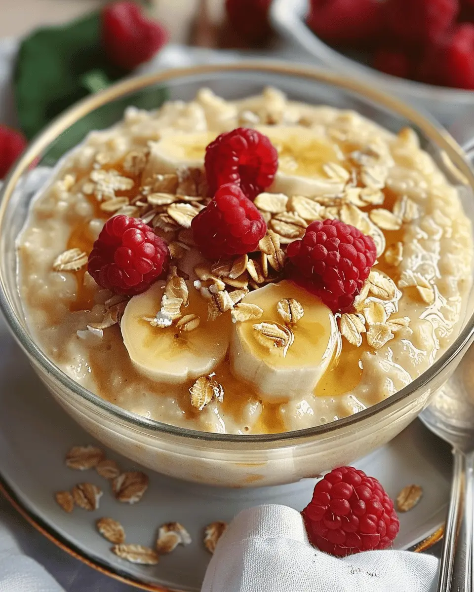 Custard Oatmeal: Easy, Creamy Delight for Breakfast Lovers