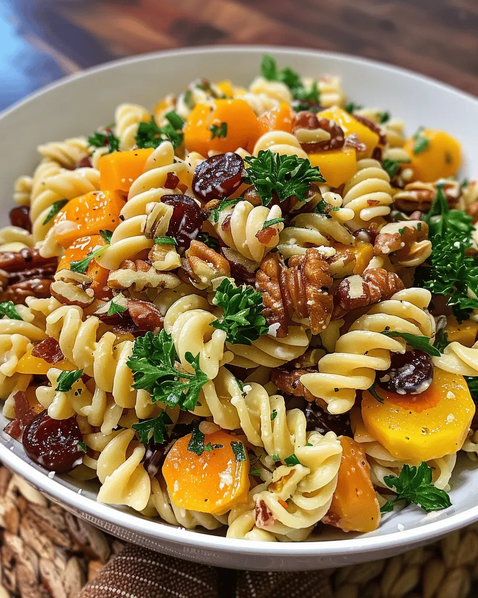 Fall Harvest Pasta Salad: 7 Delicious Reasons You’ll Crave It