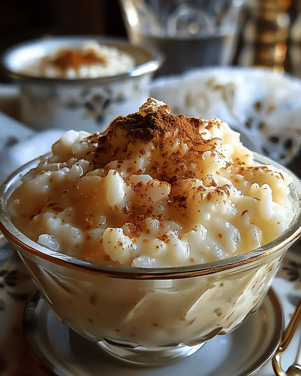 Mom’s Old Fashioned Rice Pudding: The Best Comfort Dessert