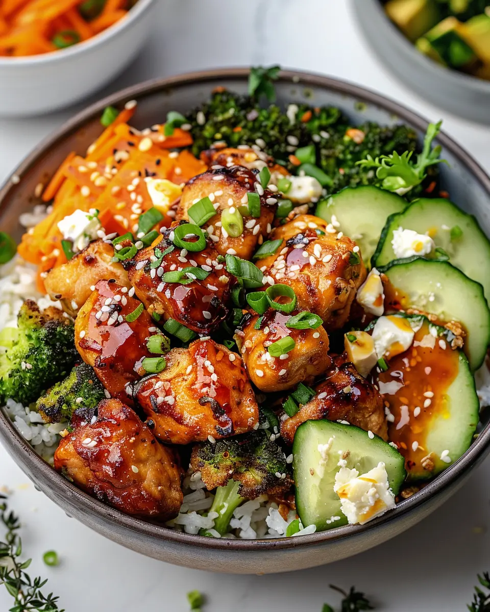 Hot Honey Chicken Bowl: A Juicy Comfort Food Delight