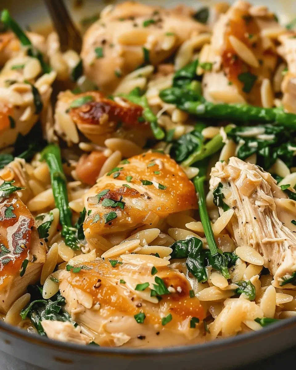 One Pot Chicken Orzo: Easy, Comforting Meal for All Ages