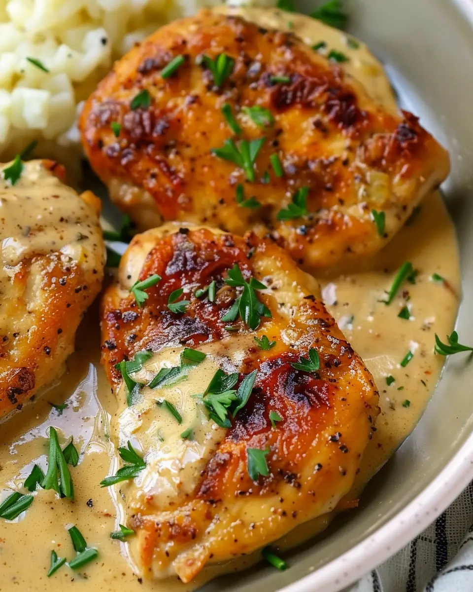 Creamy Garlic Chicken with Turkey Bacon: Easy Weeknight Delight