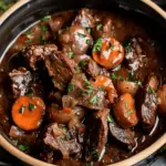 Slow Cooker Beef Bourguignon