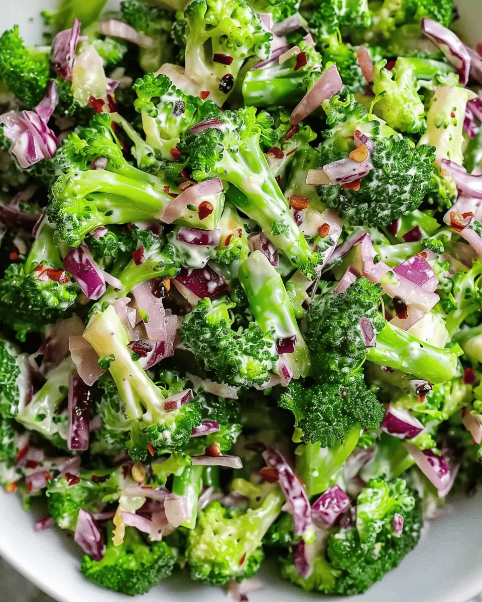 The Best Broccoli Salad with Turkey Bacon and Chicken Ham Delight