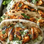 Sheet Pan Chicken Pitas with Herby Ranch
