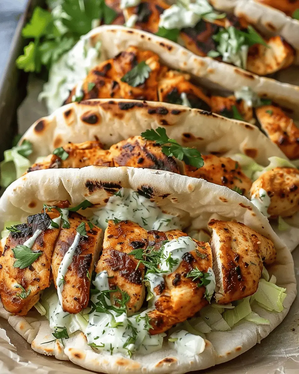 Sheet Pan Chicken Pitas with Herby Ranch: A Juicy Delight