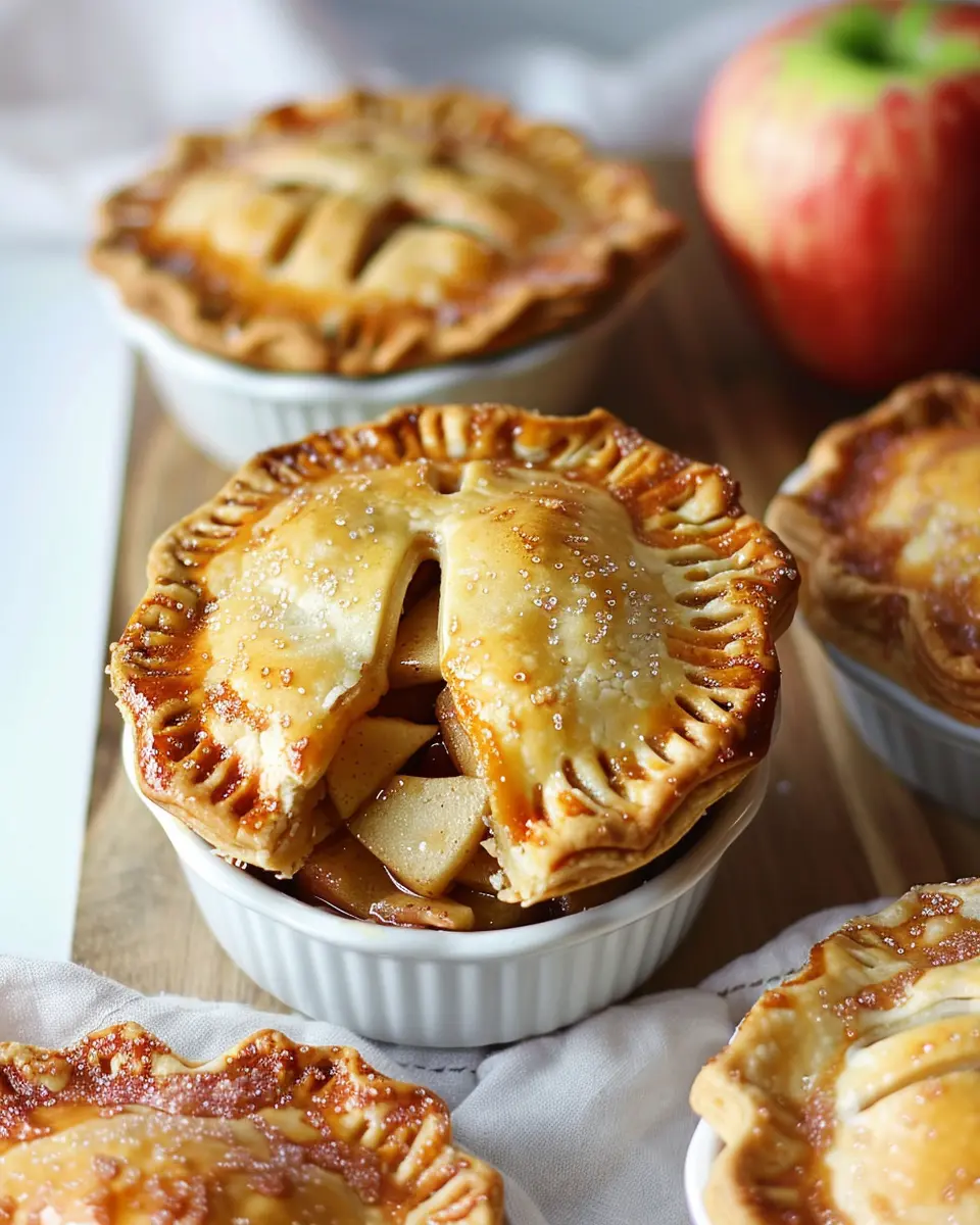 Mini Apple Pies: Easy Indulgence for Your Homemade Dessert Cravings