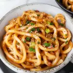 Vegan Garlic Udon Noodles (15-Minute Easy Recipe)
