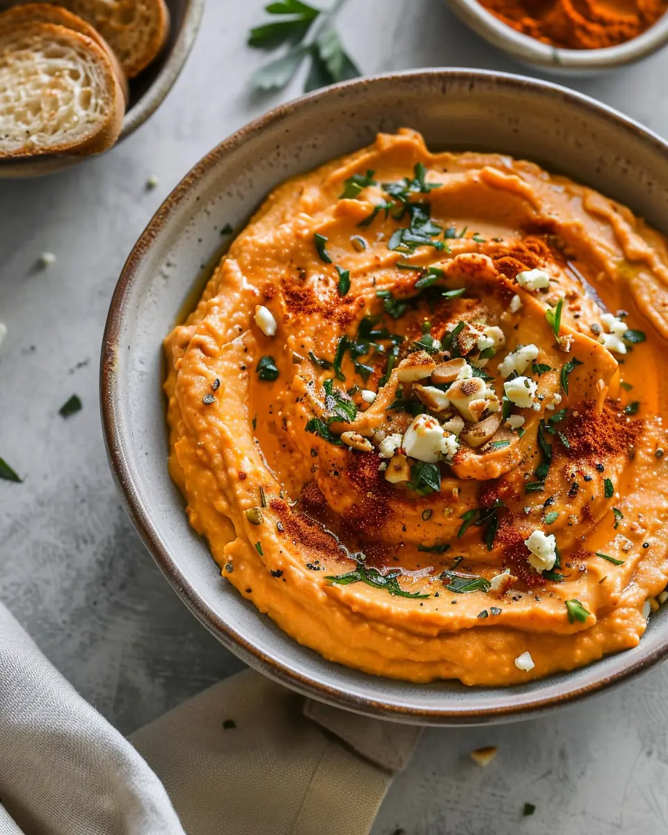 Pumpkin Whipped Feta Dip: Easy and Indulgent Fall Appetizer