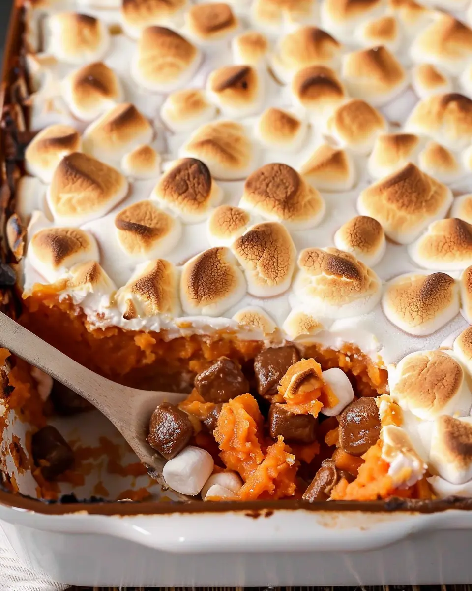 Sweet Potato Casserole with Marshmallows: The Best Comfort Dish