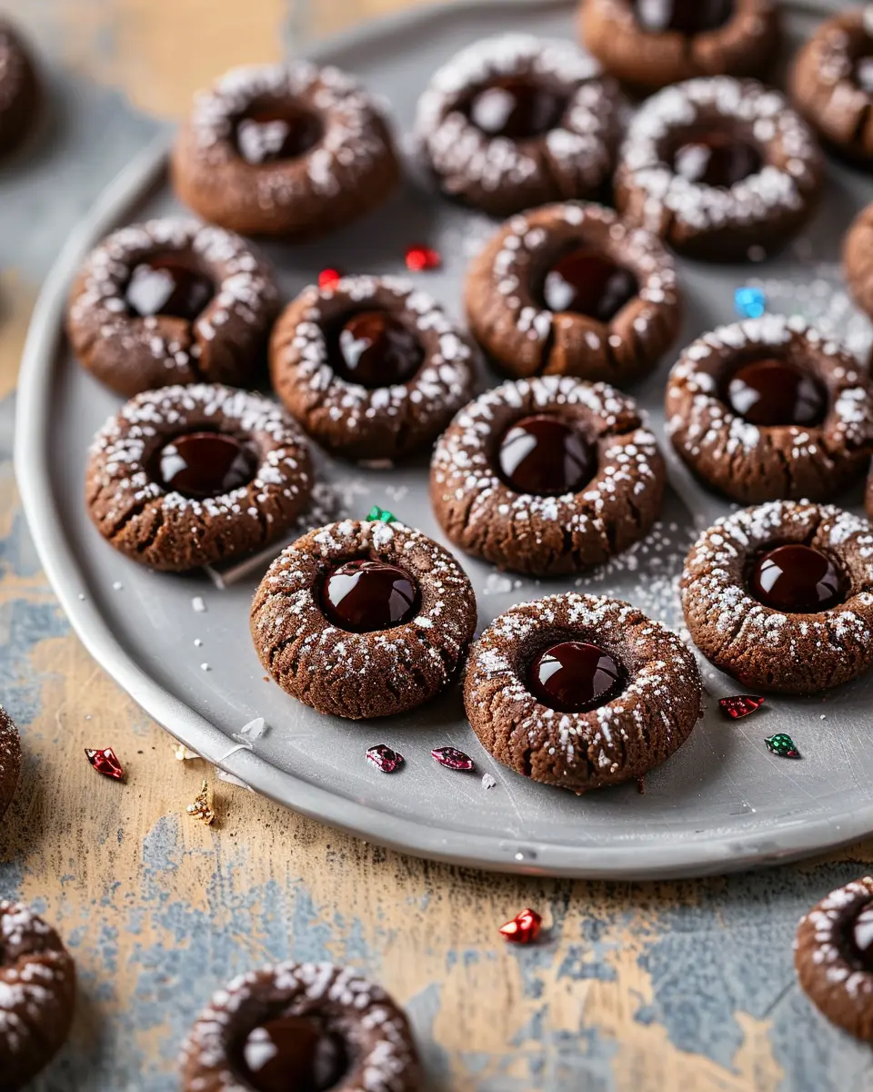 Rich Chocolate Thumbprint Cookies: Easy Indulgence for Everyone