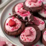 Valentine Ganache Cookies