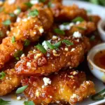 Crispy Hot Honey Feta Chicken